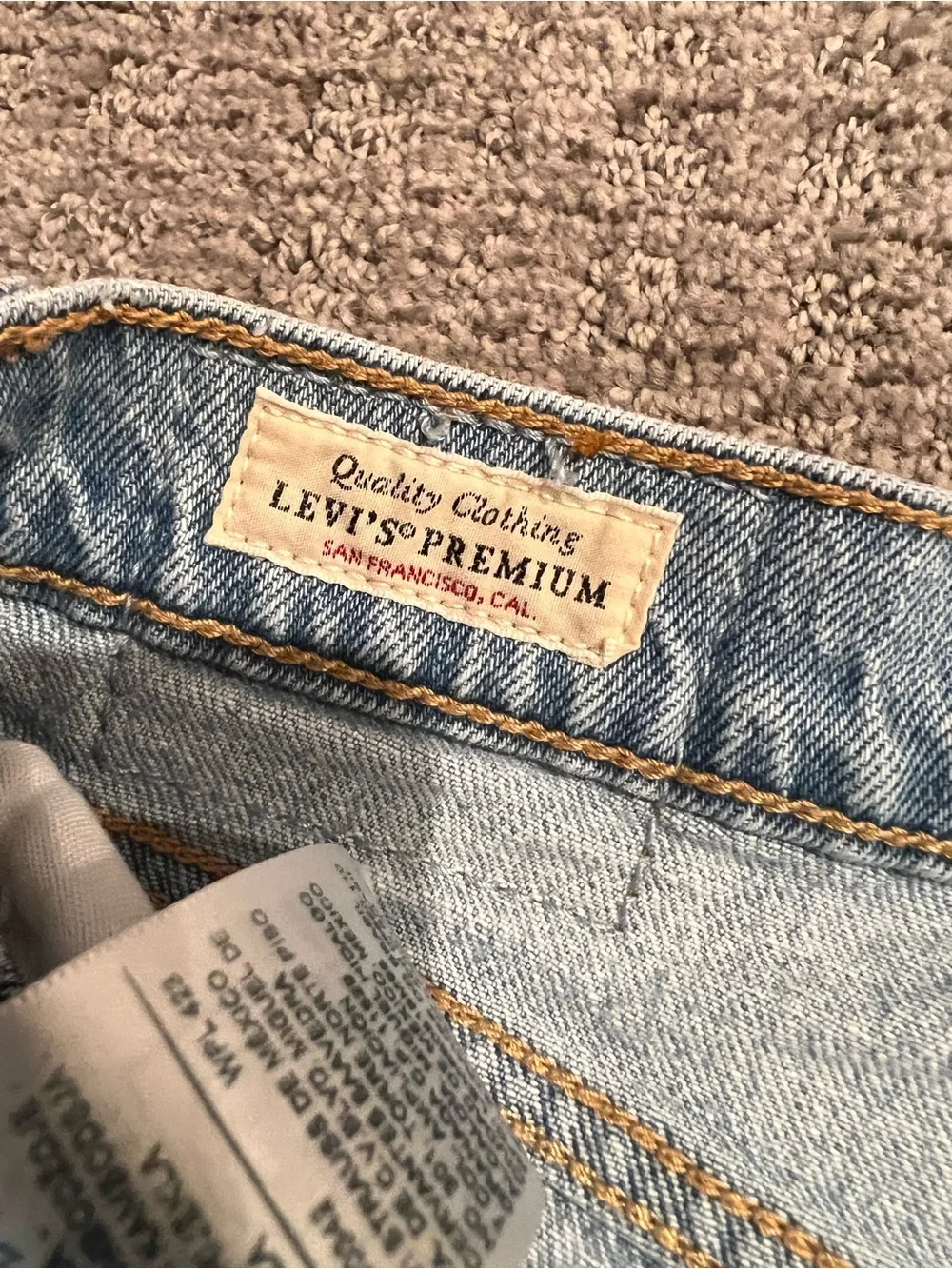 Light Blue Denim Women’s Shorts